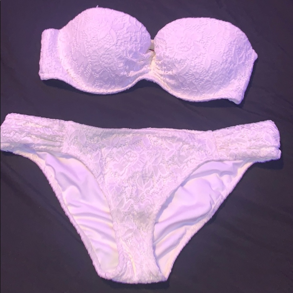 White Victoria’s Secret size medium bathing suit